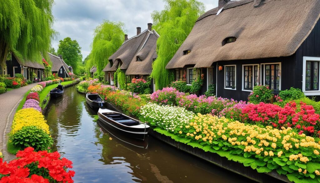 Giethoorn Canal Giethoorn Canal