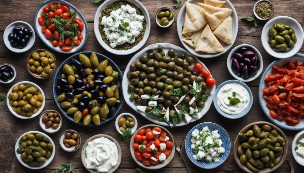 Greek cuisine - Classic Greek Meze Greek cuisine - Classic Greek Meze
