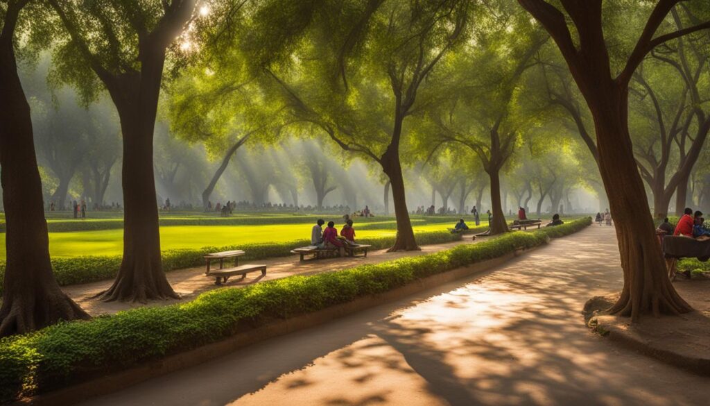 Green spaces in Delhi Green spaces in Delhi