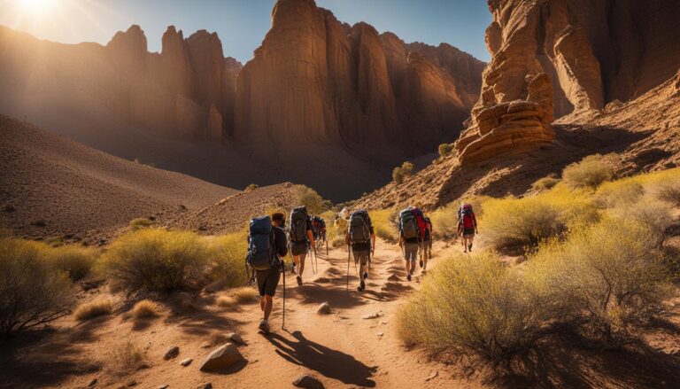 Hiking and trekking in the mountains of AlUla or the Asir region