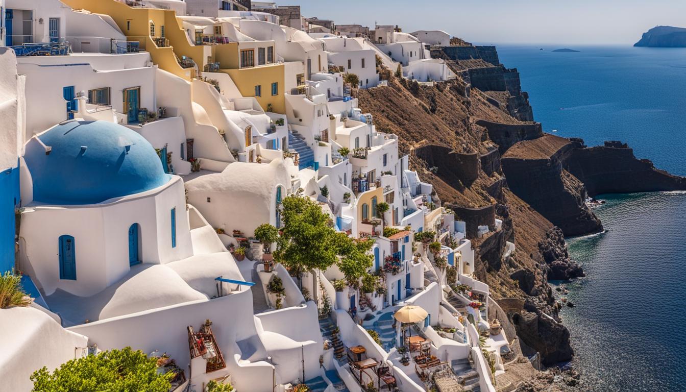 How to get around Santorini?