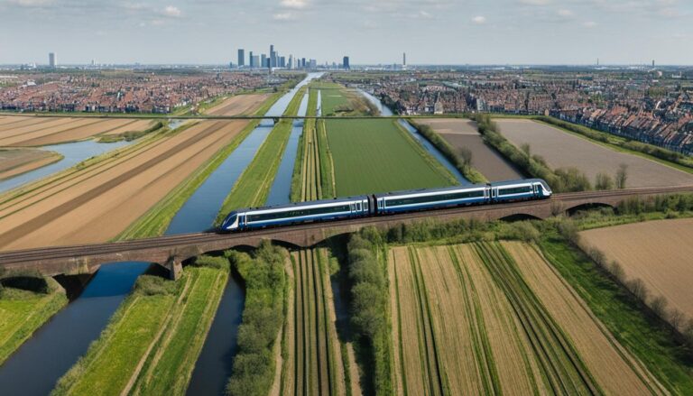 How to get from Amsterdam Schiphol Airport to The Hague efficiently and cheaply?