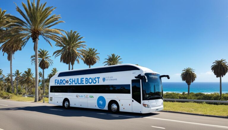 How to get from Faro airport to the city centre?