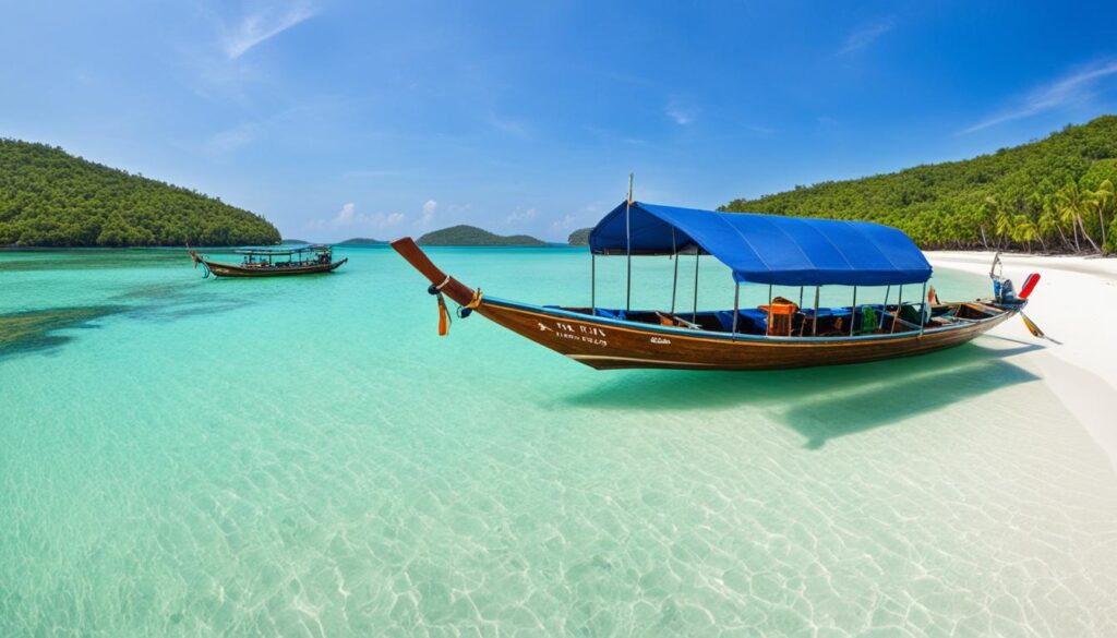 Island hopping in Sihanoukville Island hopping in Sihanoukville