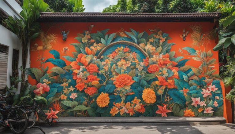 Jakarta street art and murals exploration in the Kemang area