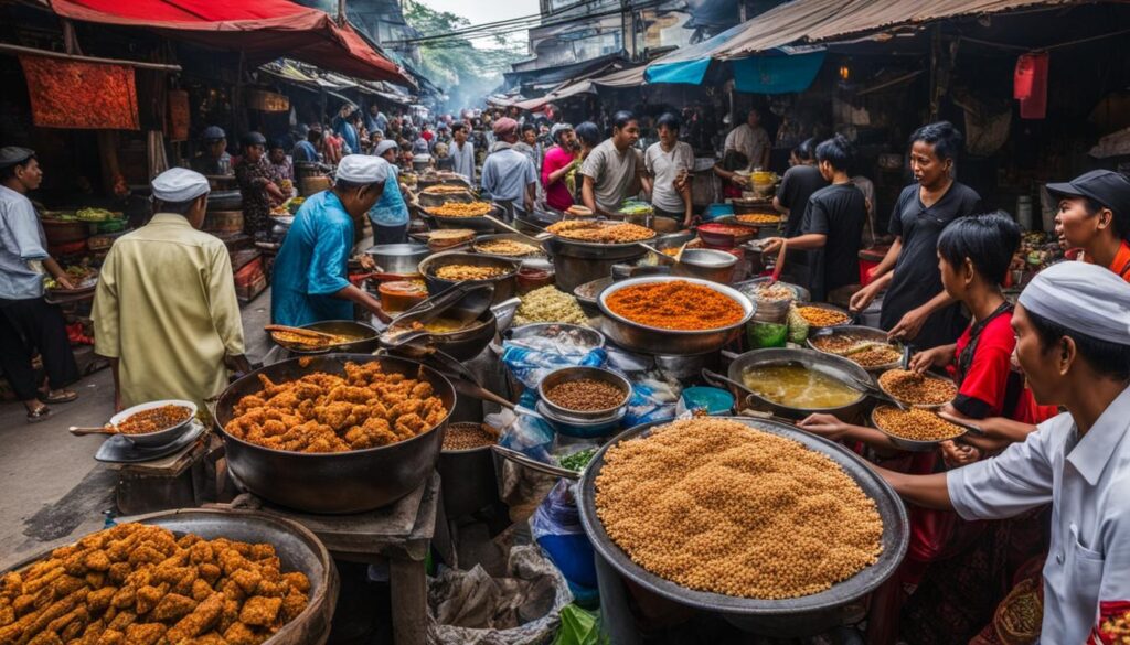 Javanese street food Javanese street food