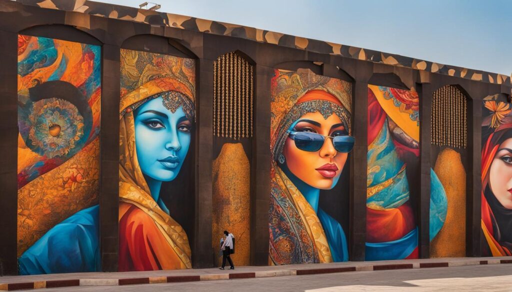 Jeddah street art tour Jeddah street art tour