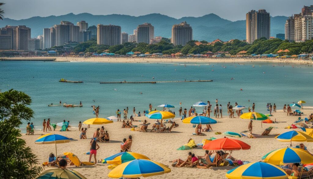 Kaohsiung summer beach Kaohsiung summer beach