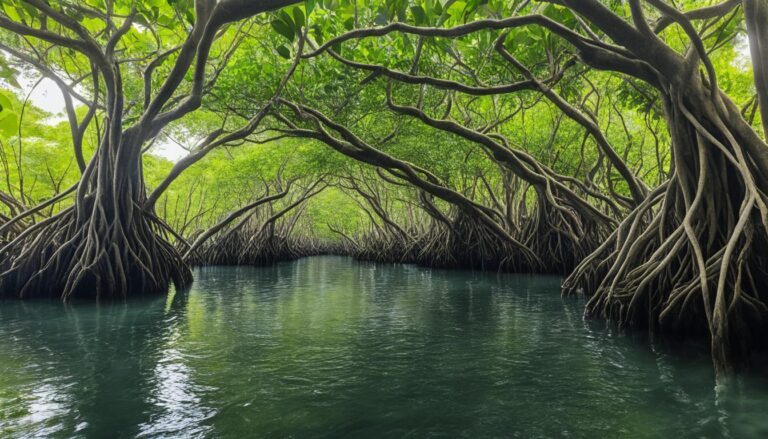Kayaking and exploring the mangroves of Prek Tuek Chhu River