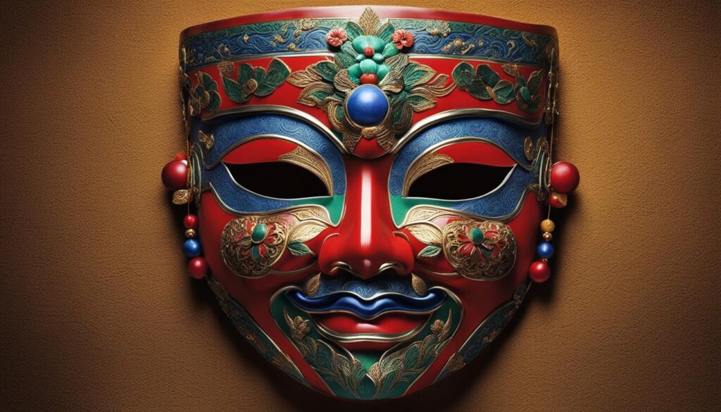 Korean cultural mask Korean cultural mask