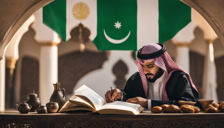Learning basic Arabic phrases and understanding local customs in Saudi Arabia