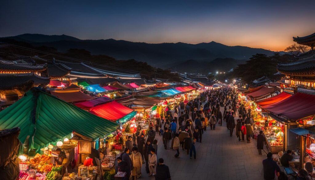 Local night market attractions in Gyeongju Night Markets Local night market attractions in Gyeongju Night Markets