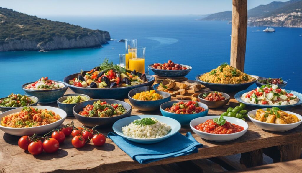 Mediterranean cuisine in Bodrum Mediterranean cuisine in Bodrum