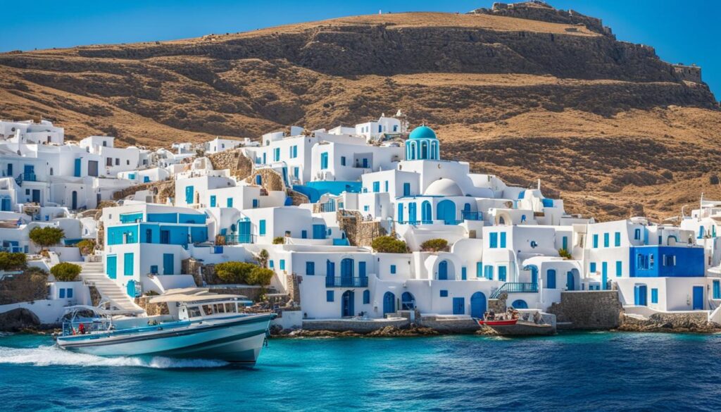 Mykonos and Santorini boat tour Mykonos and Santorini boat tour
