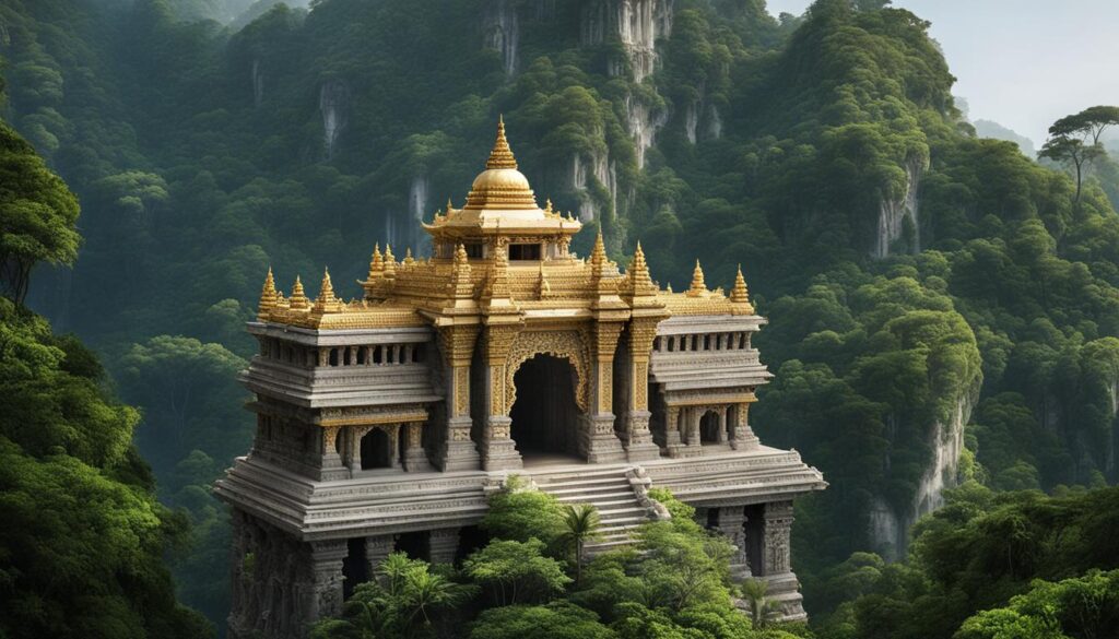 Mystical architectural wonder Mystical architectural wonder