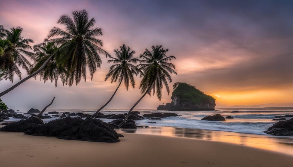 Ngobaran beach Yogyakarta Ngobaran beach Yogyakarta