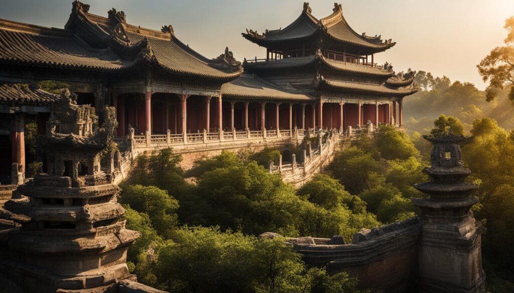Old Summer Palace ruins Old Summer Palace ruins