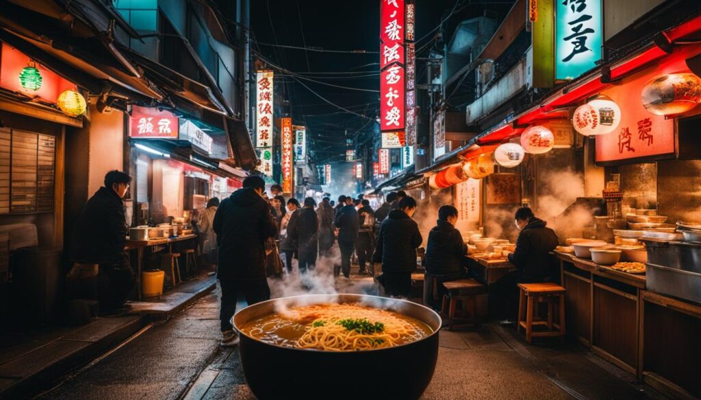 Osaka Ramen Scene Osaka Ramen Scene