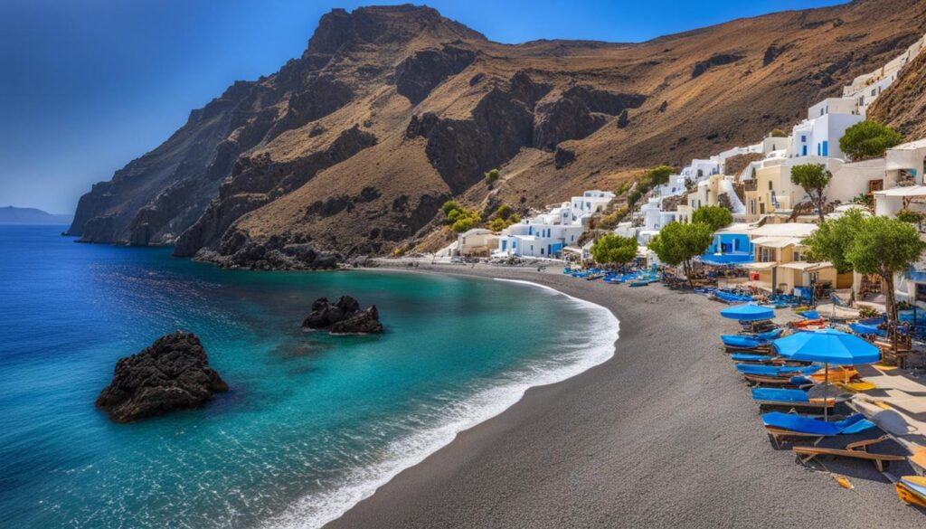 Perissa Beach Santorini Perissa Beach Santorini