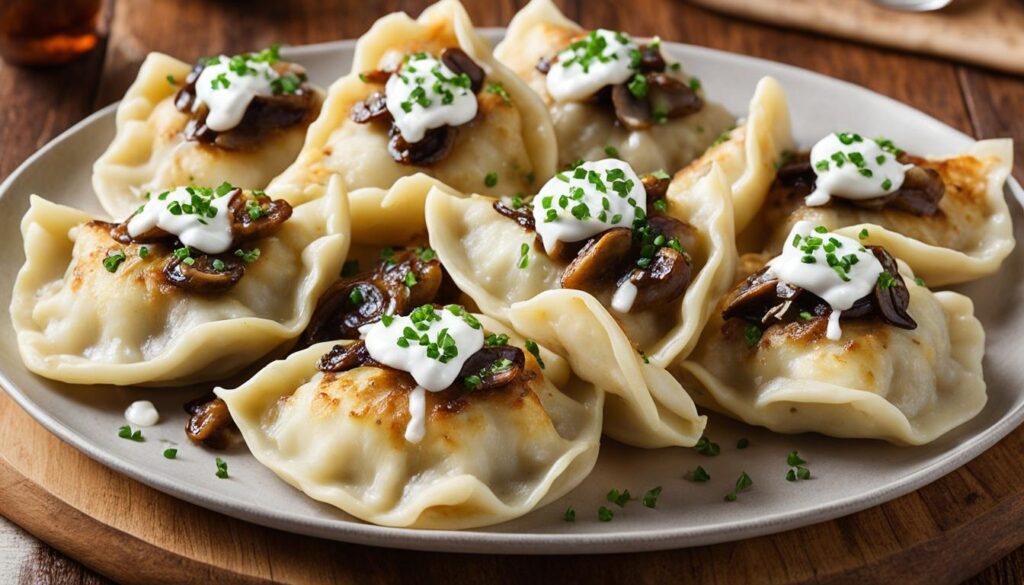 Polish pierogi dumplings Polish pierogi dumplings