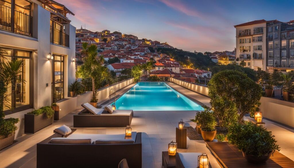 PortoBay Flores rooftop terrace with panoramic views PortoBay Flores rooftop terrace with panoramic views