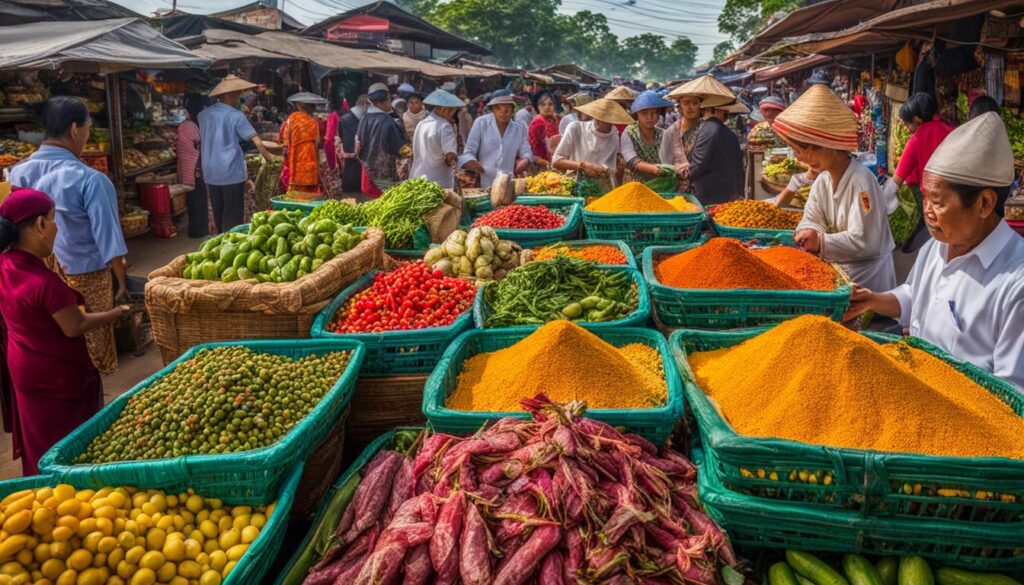 Psar Leu local food Psar Leu local food