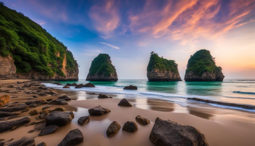 Qixingtan Beach attractions Qixingtan Beach attractions