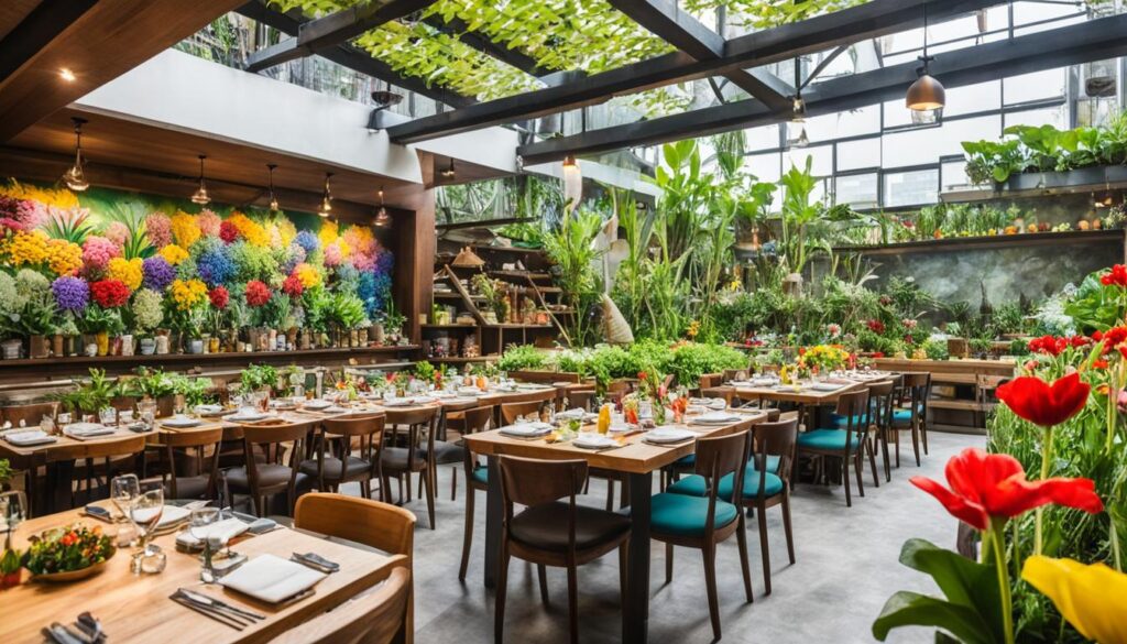 Rainbow Village sustainable dining in Taichung Rainbow Village sustainable dining in Taichung