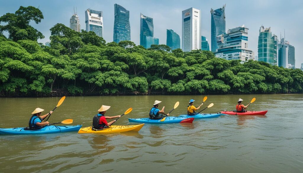 Saigon River outdoor activities Saigon River outdoor activities
