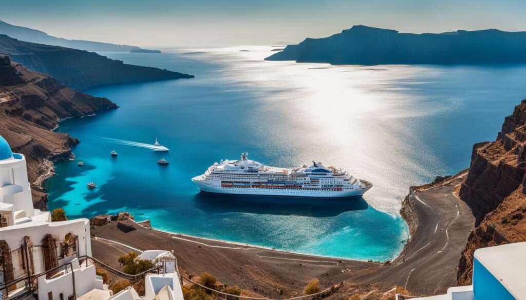 Santorini ferry port Santorini ferry port