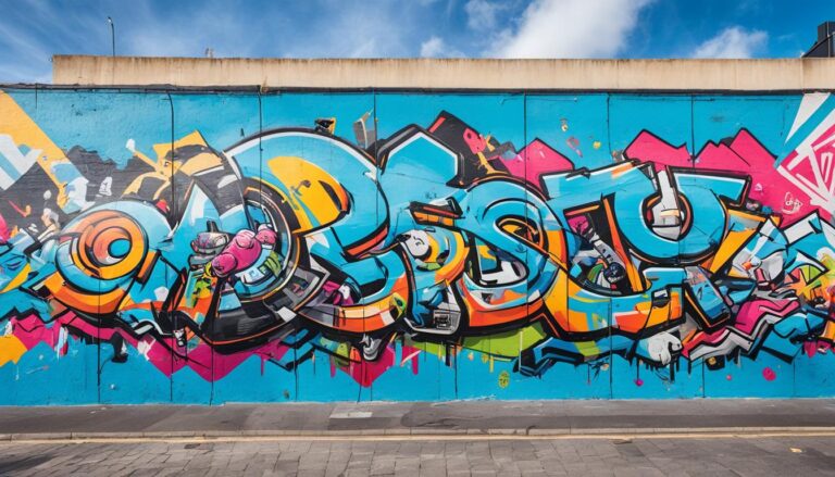 Street art and murals exploration in M50 district of Shanghai
