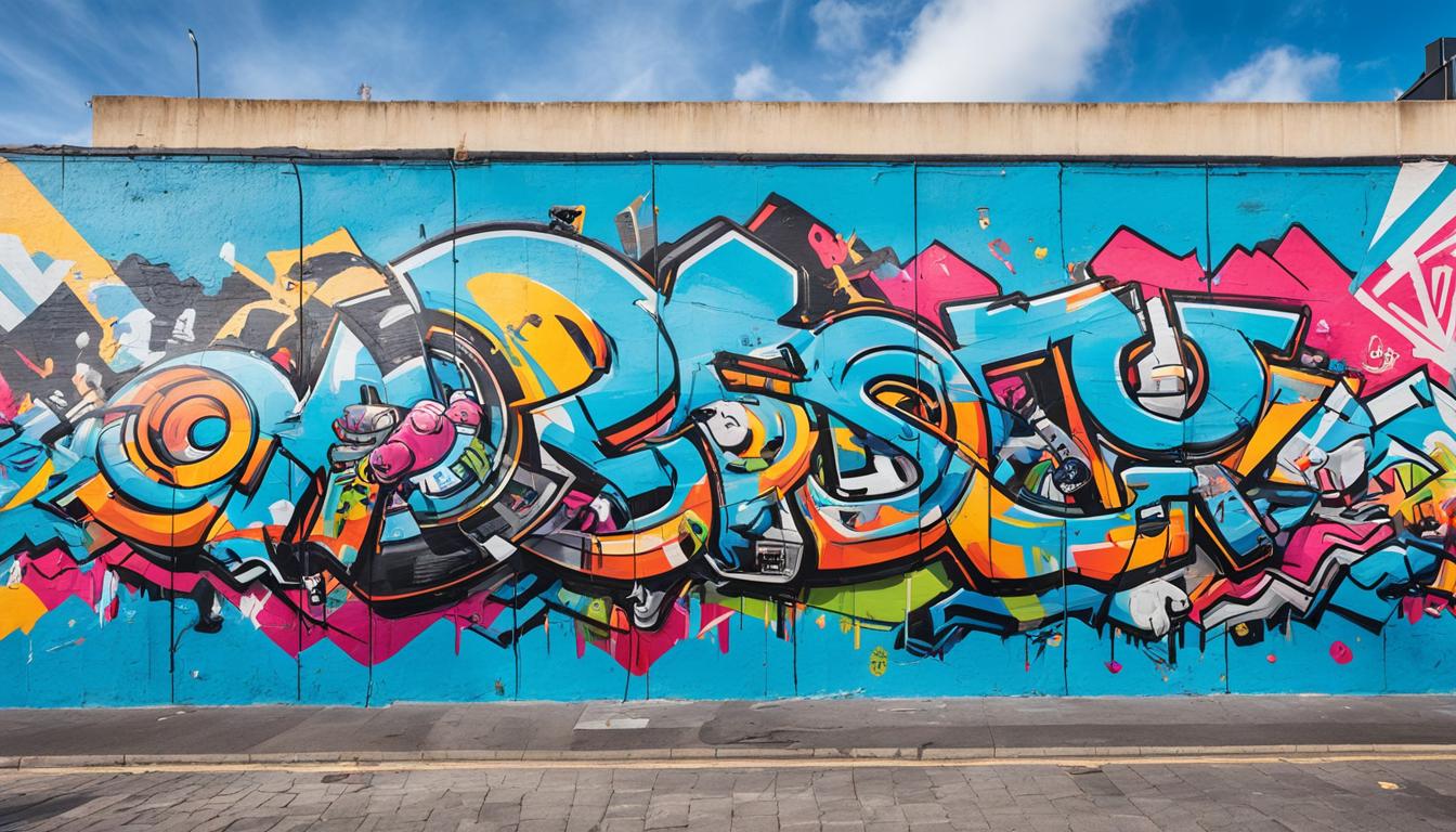 Street art and murals exploration in M50 district of Shanghai