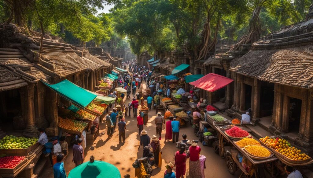 Ta Prohm Market Ta Prohm Market