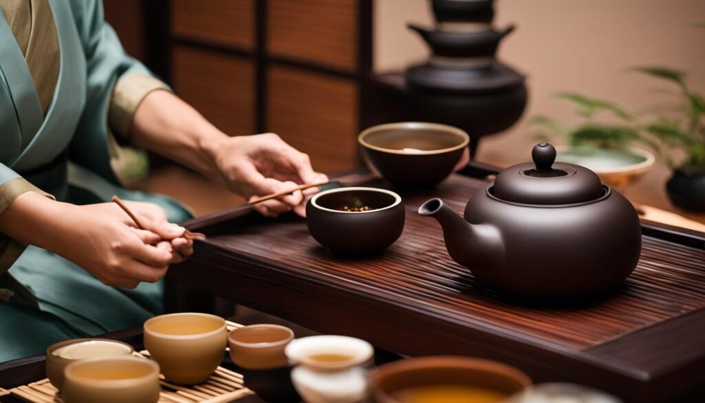 Tea brewing Tea brewing