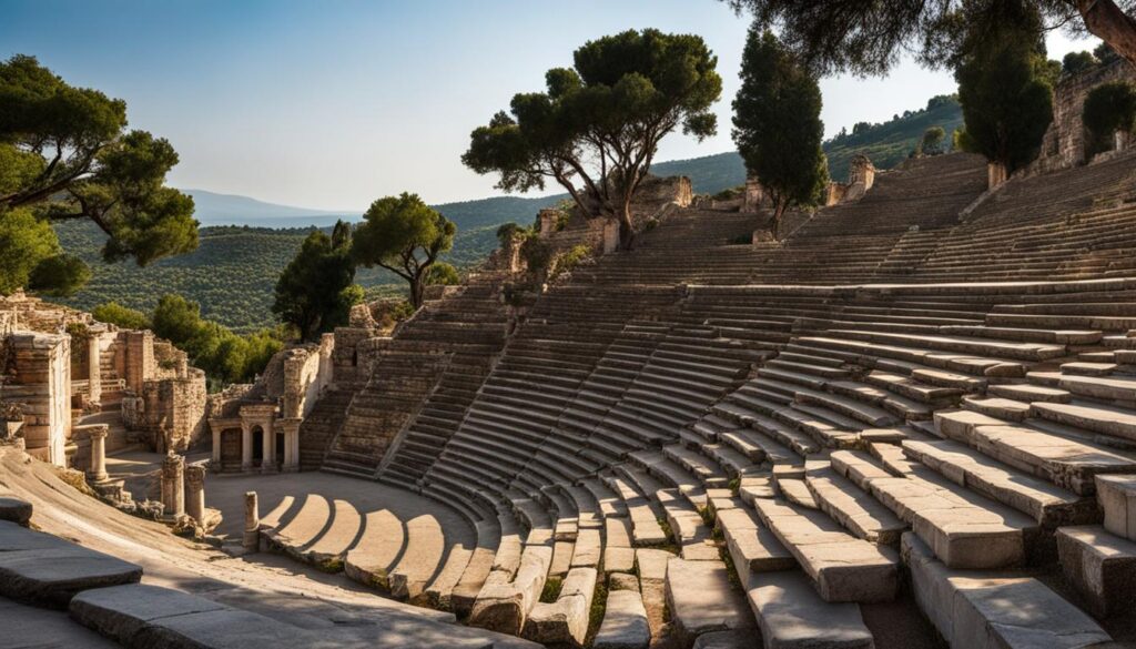The Grand Theater - Ephesus ruins tour The Grand Theater - Ephesus ruins tour
