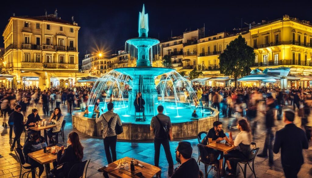 Thessaloniki's Aristotelous Square - A Perfect Hub for Nightlife Thessaloniki's Aristotelous Square - A Perfect Hub for Nightlife