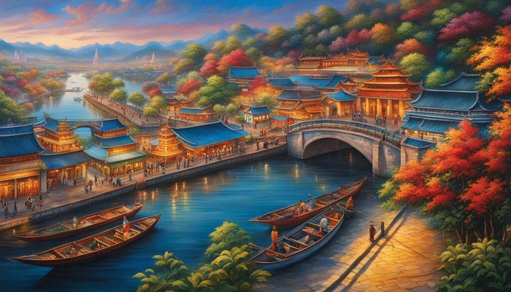 Thu Bon Riverfront murals Thu Bon Riverfront murals