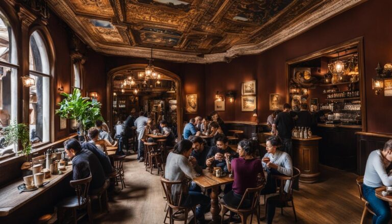 Traditional coffee culture and local cafes