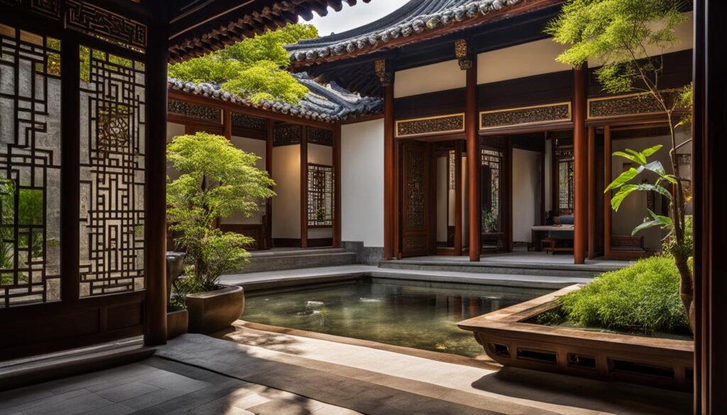 Traditional courtyard houses Traditional courtyard houses