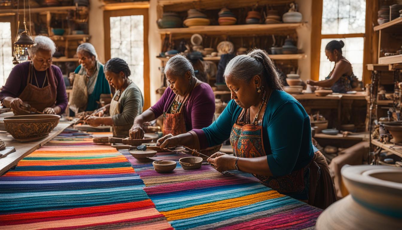 Traditional crafts and workshops for learning Saudi art forms