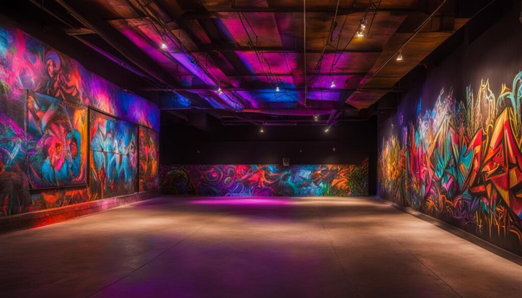 Underground art exhibitions in the 798 Art Zone Underground art exhibitions in the 798 Art Zone