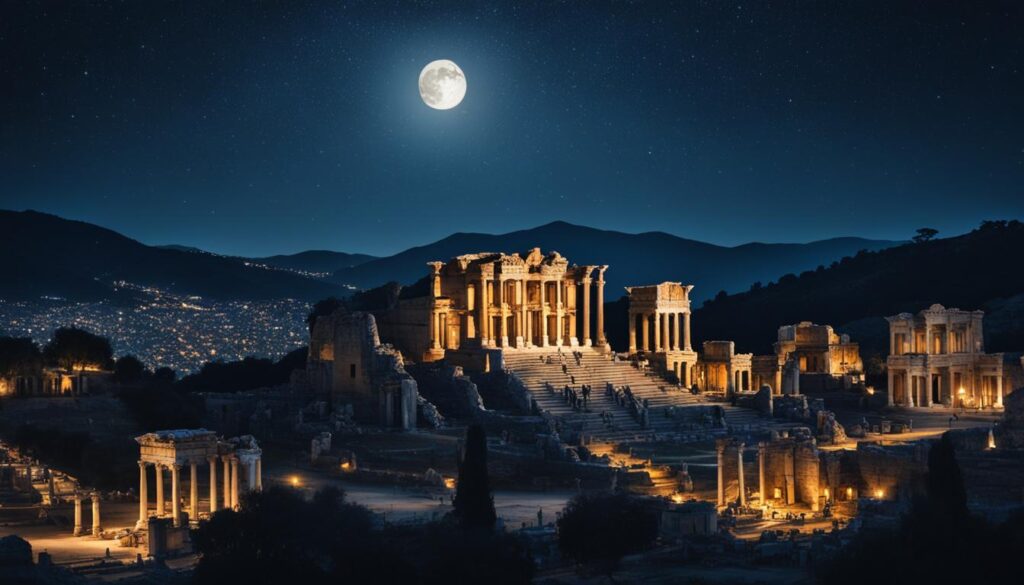 Unforgettable night experience in Ephesus Unforgettable night experience in Ephesus