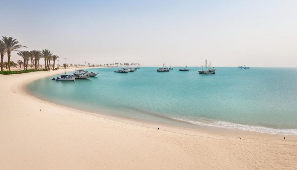 Unwind at Half Moon Bay in Dammam Unwind at Half Moon Bay in Dammam
