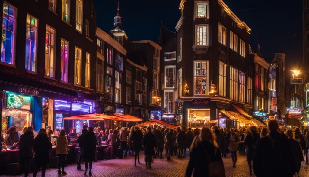 Vibrant nightlife in The Hague Vibrant nightlife in The Hague