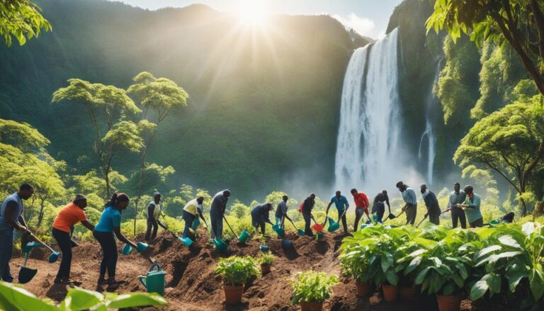 Volunteer opportunities at social initiatives or environmental projects
