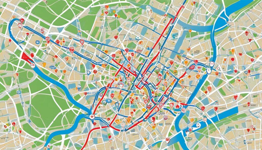 Walking routes from Brussels Airport Walking routes from Brussels Airport