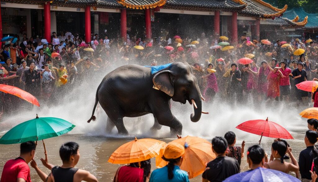 Water Splashing Festival Water Splashing Festival