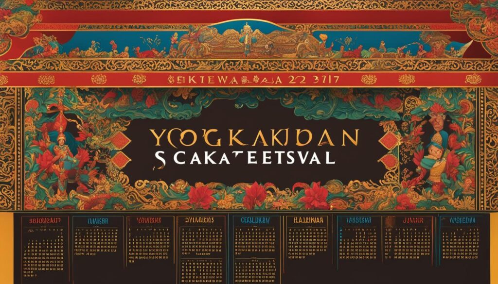 Yogyakarta Festival Calendar Yogyakarta Festival Calendar