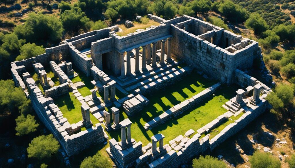 ancient ruins near Bodrum ancient ruins near Bodrum
