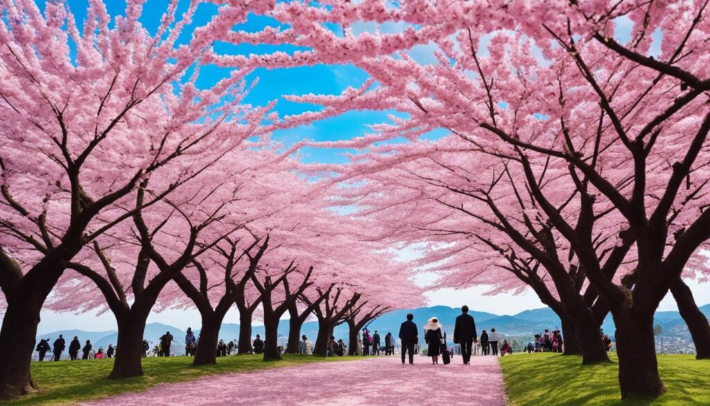 attending Gyeongju Cherry Blossom festival attending Gyeongju Cherry Blossom festival